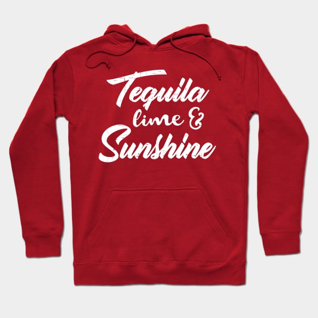 Tequila, Lime and Sunshine Hoodie by verde